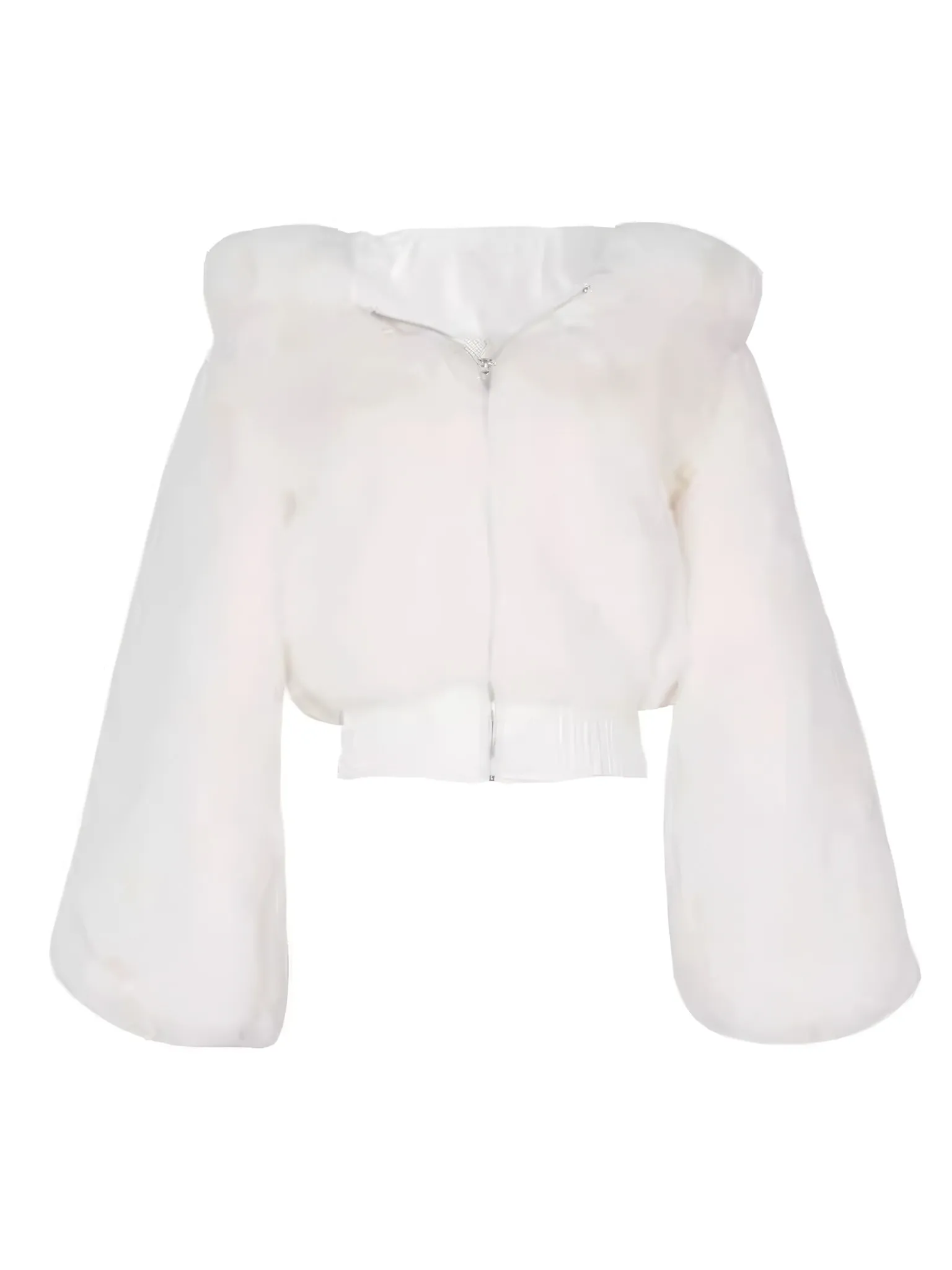เช่าเสื้อแจ็คเก็ต หญิง รุ่น GISELLE สี ขาว