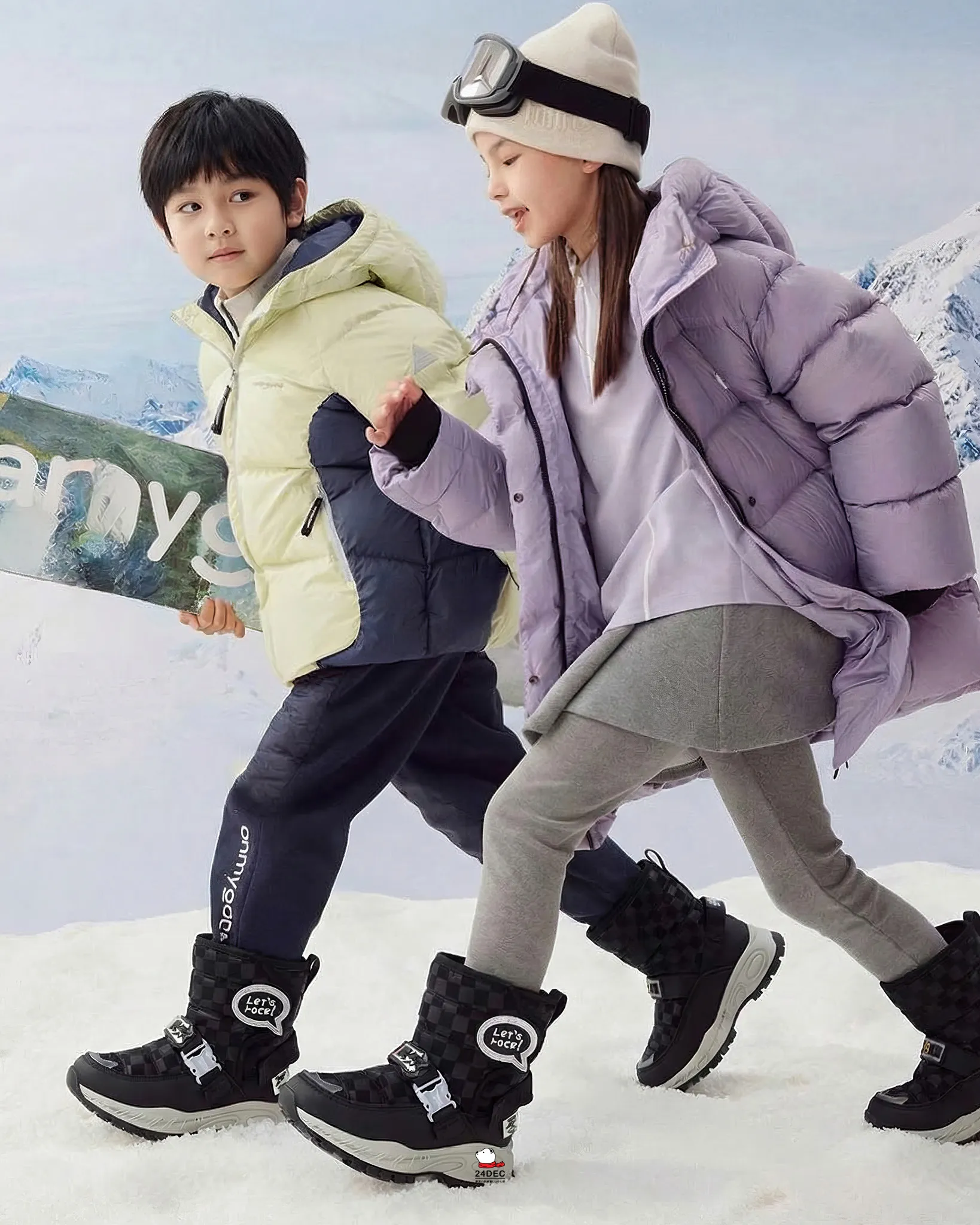 (***หยุดเช่า***) เช่ารองเท้าบูท เด็ก รุ่น TALKING สี ดำ