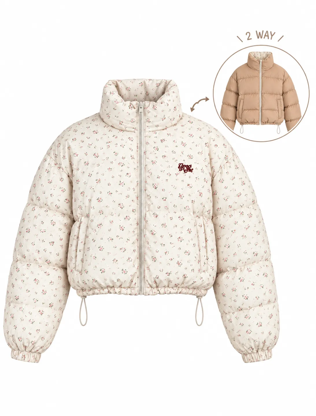 เช่าเสื้อกันหนาว หญิง รุ่น MARSHMALLOW สี น้ำตาล