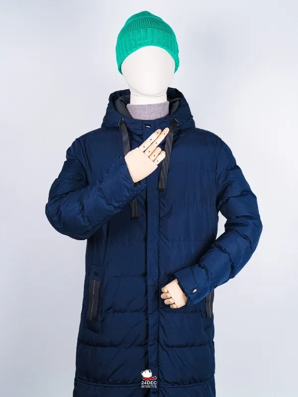 (*หยุดเช่า*) เช่าเสื้อกันหนาว ชาย รุ่น GANGNAM สี น้ำเงิน