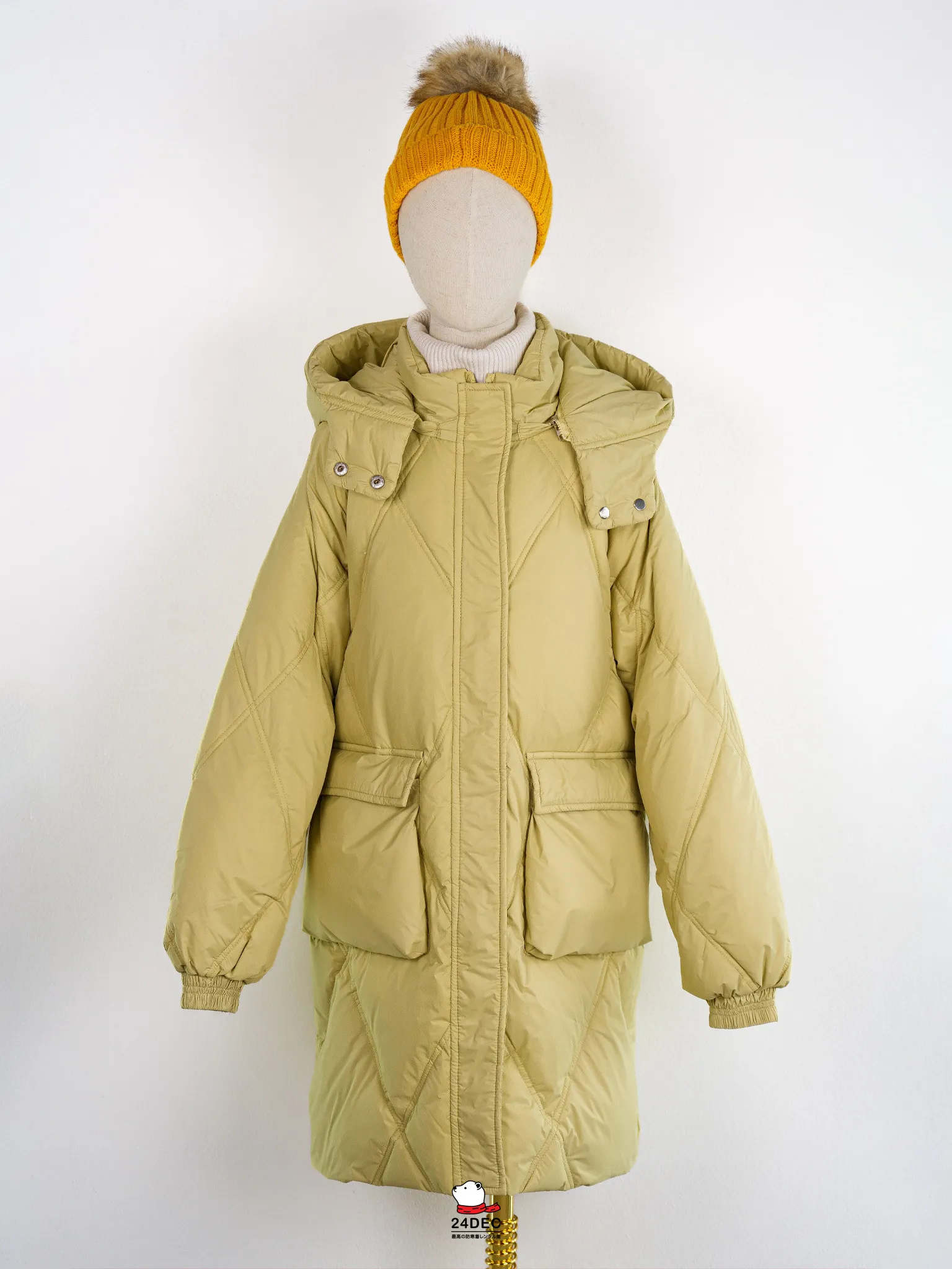 (*หยุดเช่า*) เช่าเสื้อกันหนาว เด็ก รุ่น CUSTARD สี เหลือง