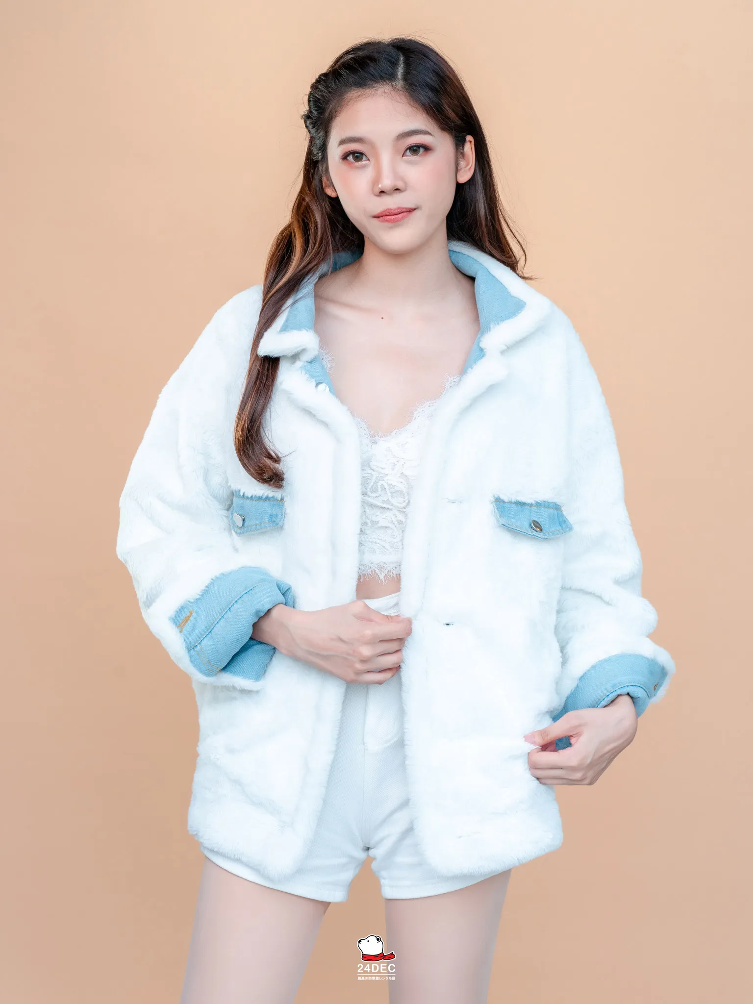 เช่าเสื้อแจ็คเก็ต หญิง รุ่น NIVALIS สี น้ำเงิน