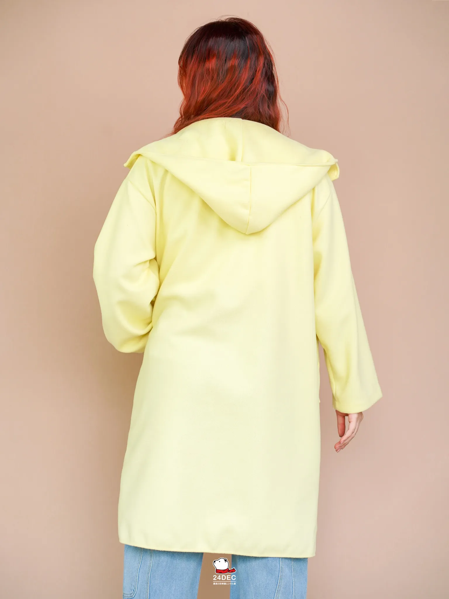 (*หยุดเช่า*) เช่าเสื้อโค้ท หญิง รุ่น HONEYBEE สี เหลือง