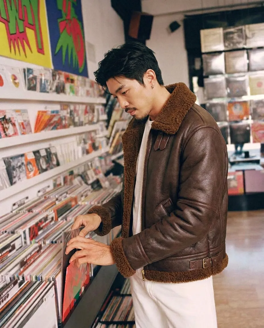 เช่าเสื้อแจ็คเก็ต ชาย รุ่น BAKERSFIELD สี น้ำตาล