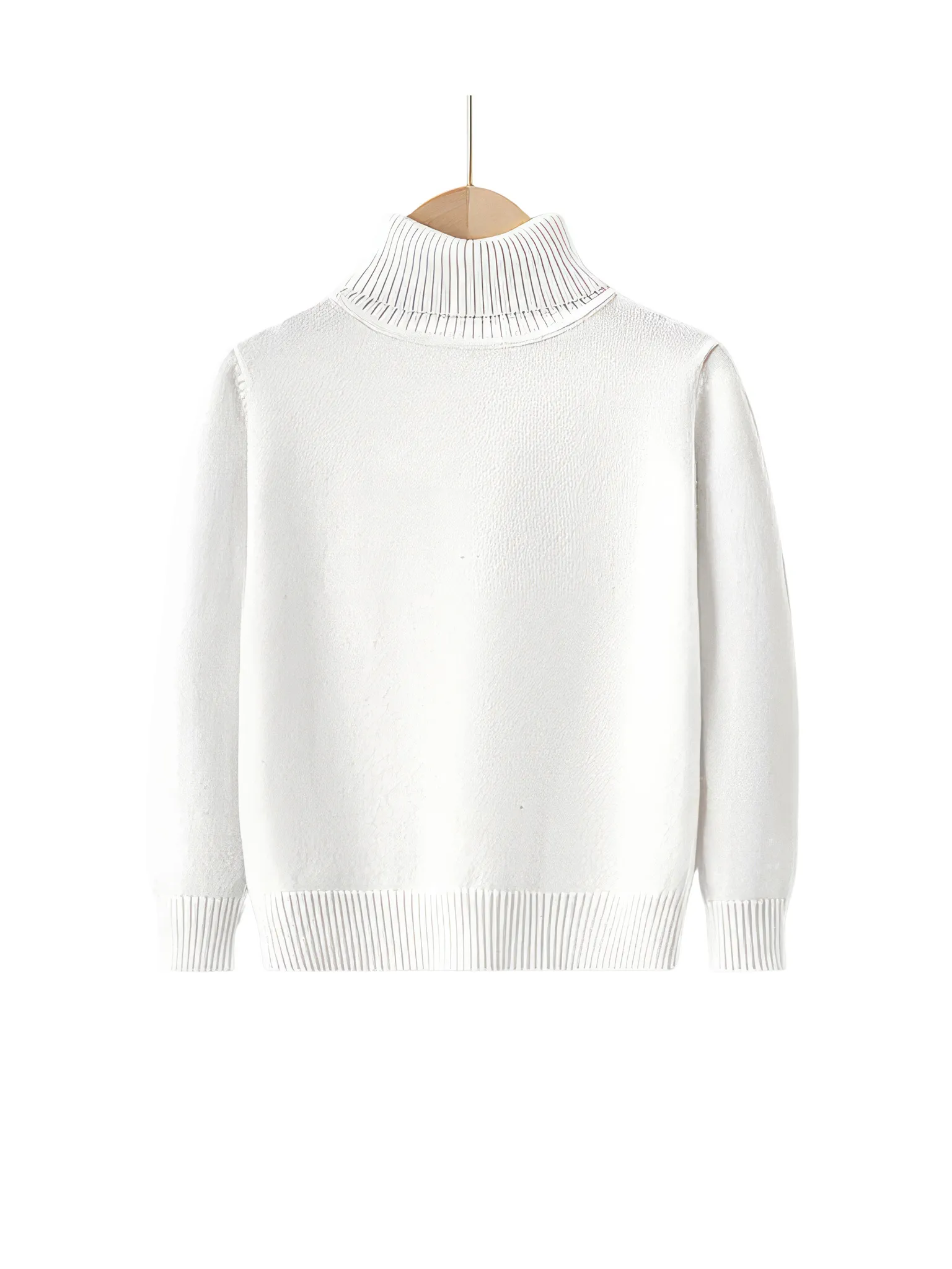 (*หยุดเช่า*) เช่าเสื้อคอเต่า เด็ก รุ่น CAROUSEL สี ขาว