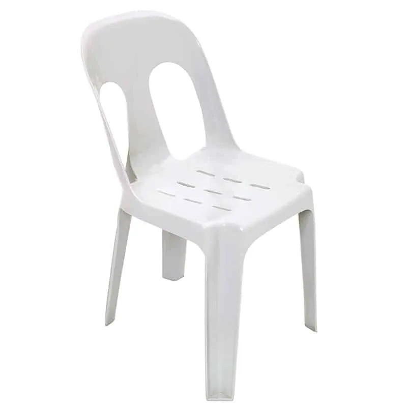 Plastic Chair - White
