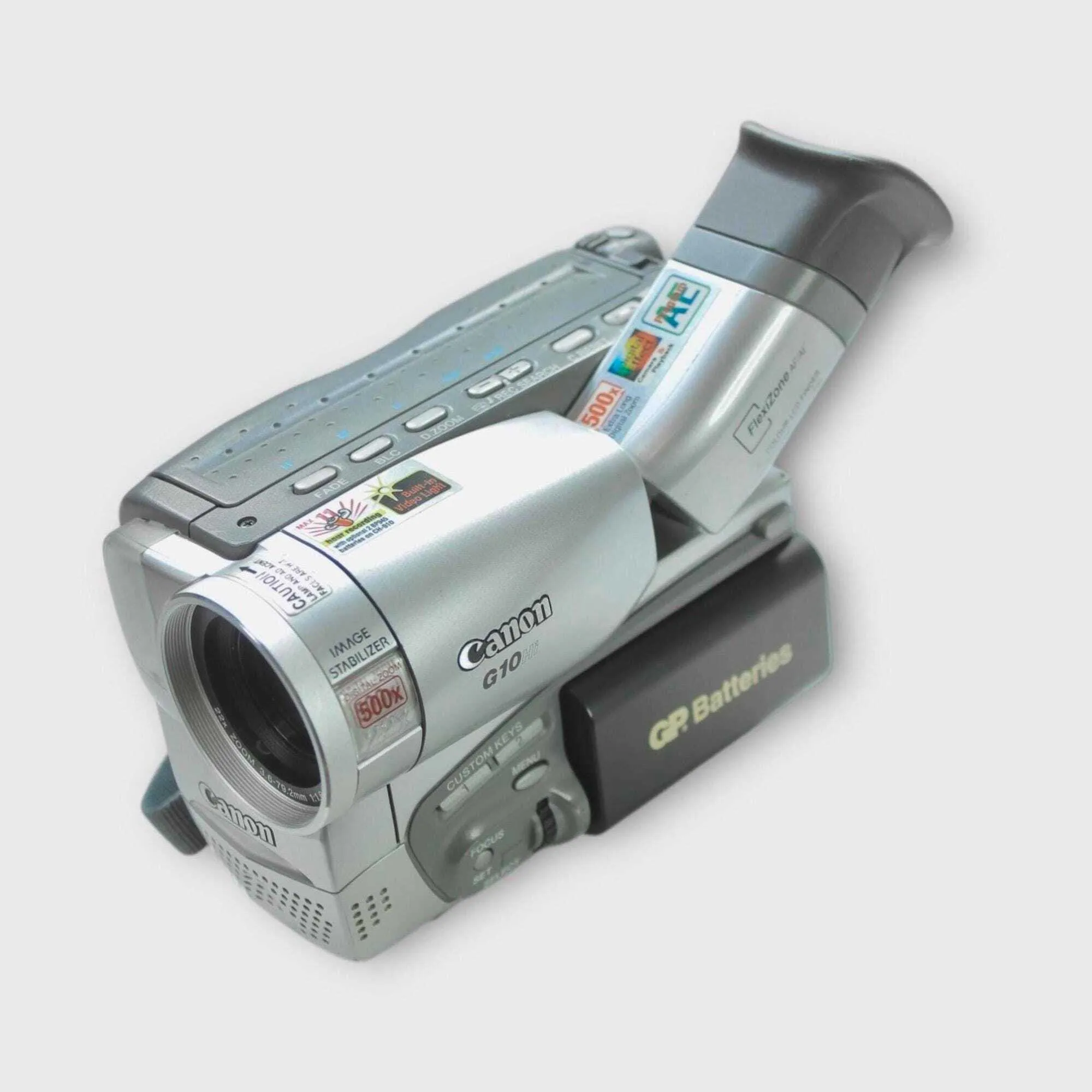 Hi8 - CANON VINTAGE CAMCORDER - 500x ZOOM - RETRO - VINTAGE- VHS LOOK