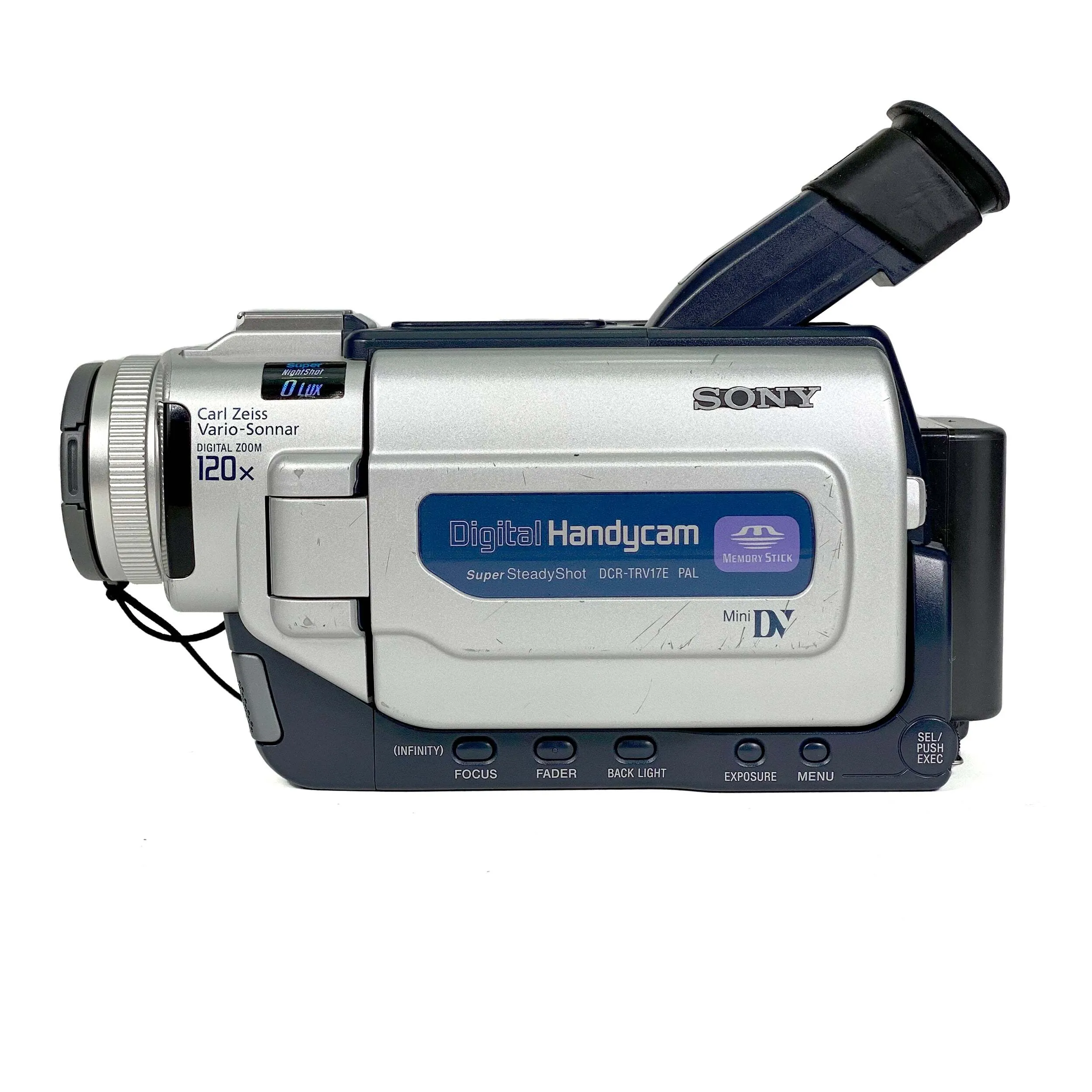 SONY VINTAGE CAMCORDER - MiniDV- 120x ZOOM - RETRO - VINTAGE- VHS LOOK 2