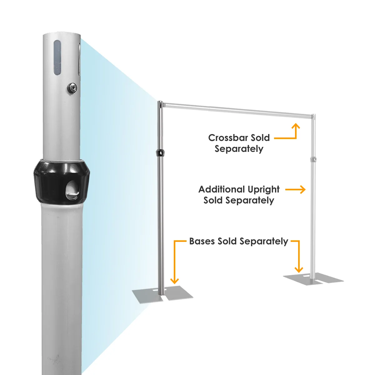 Crossbar Upright 8'
