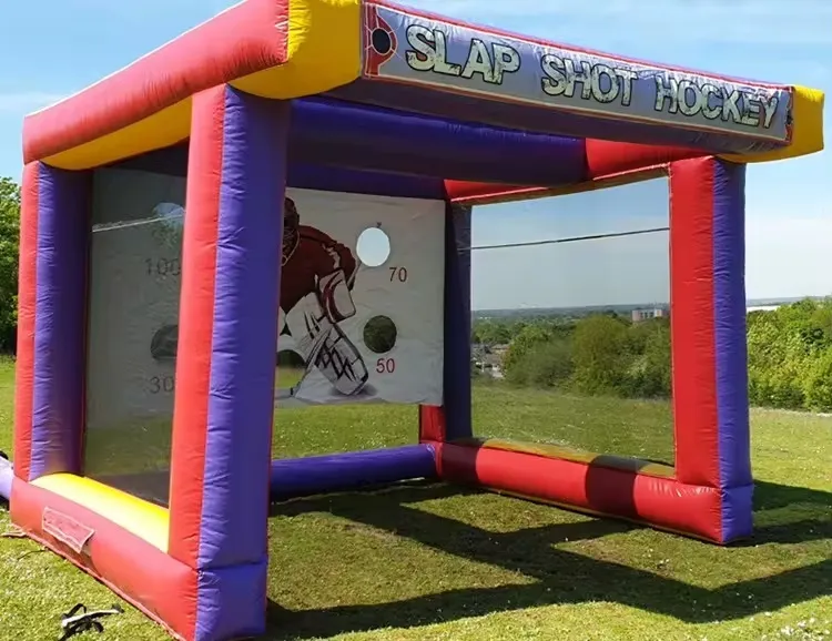 Hockey and Soccer Shoot-Out - Inflatable Game