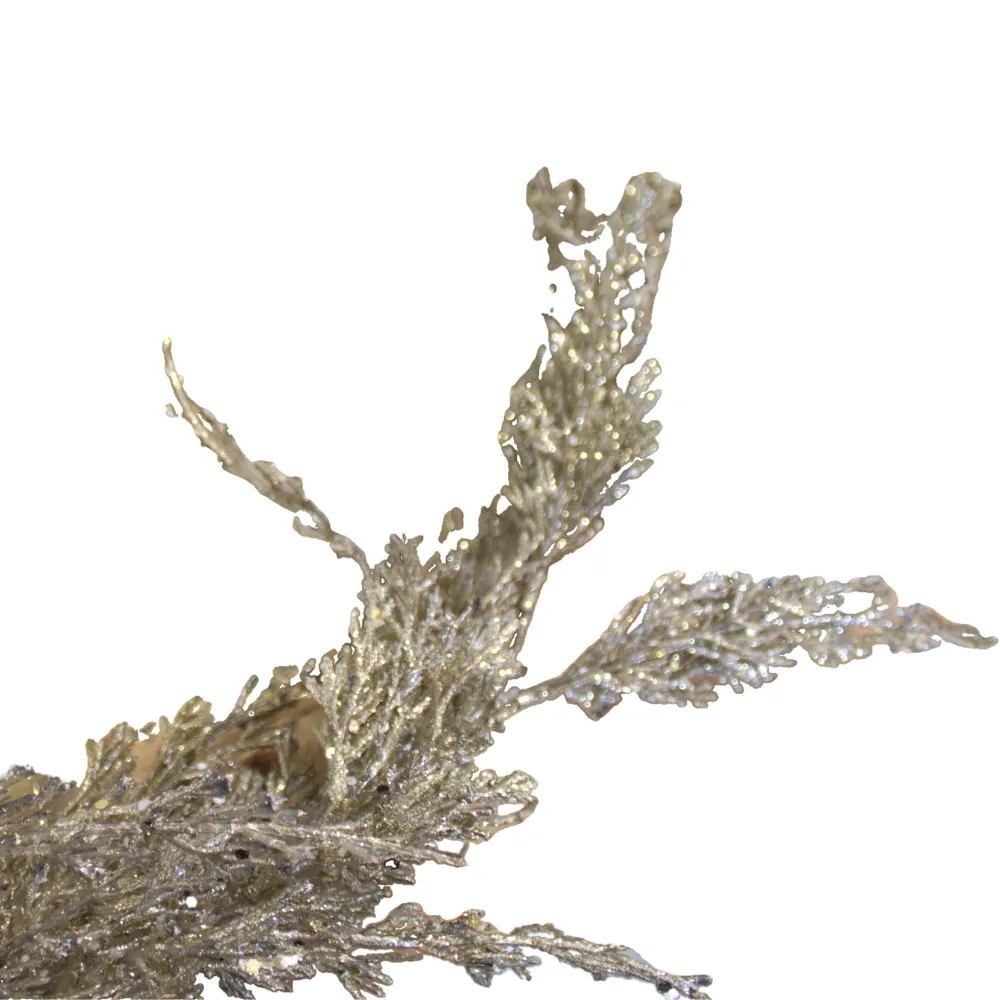 Garland - White Gold Glitter