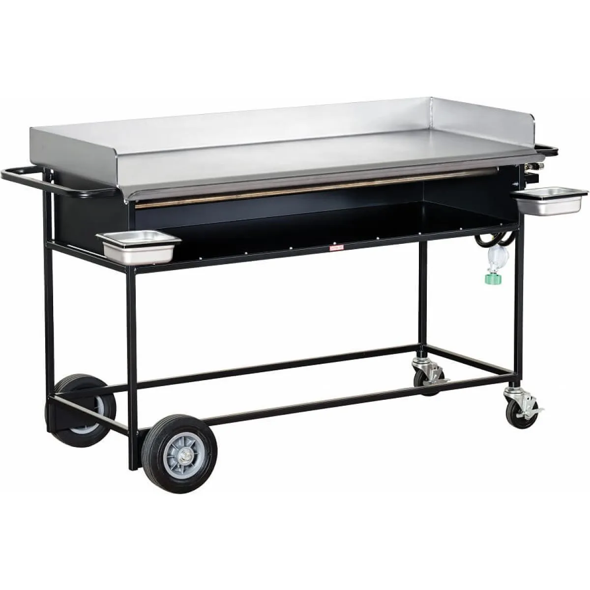 5' Commercial Griddle (52" cook surface) - 30lb Propane Bottle Included