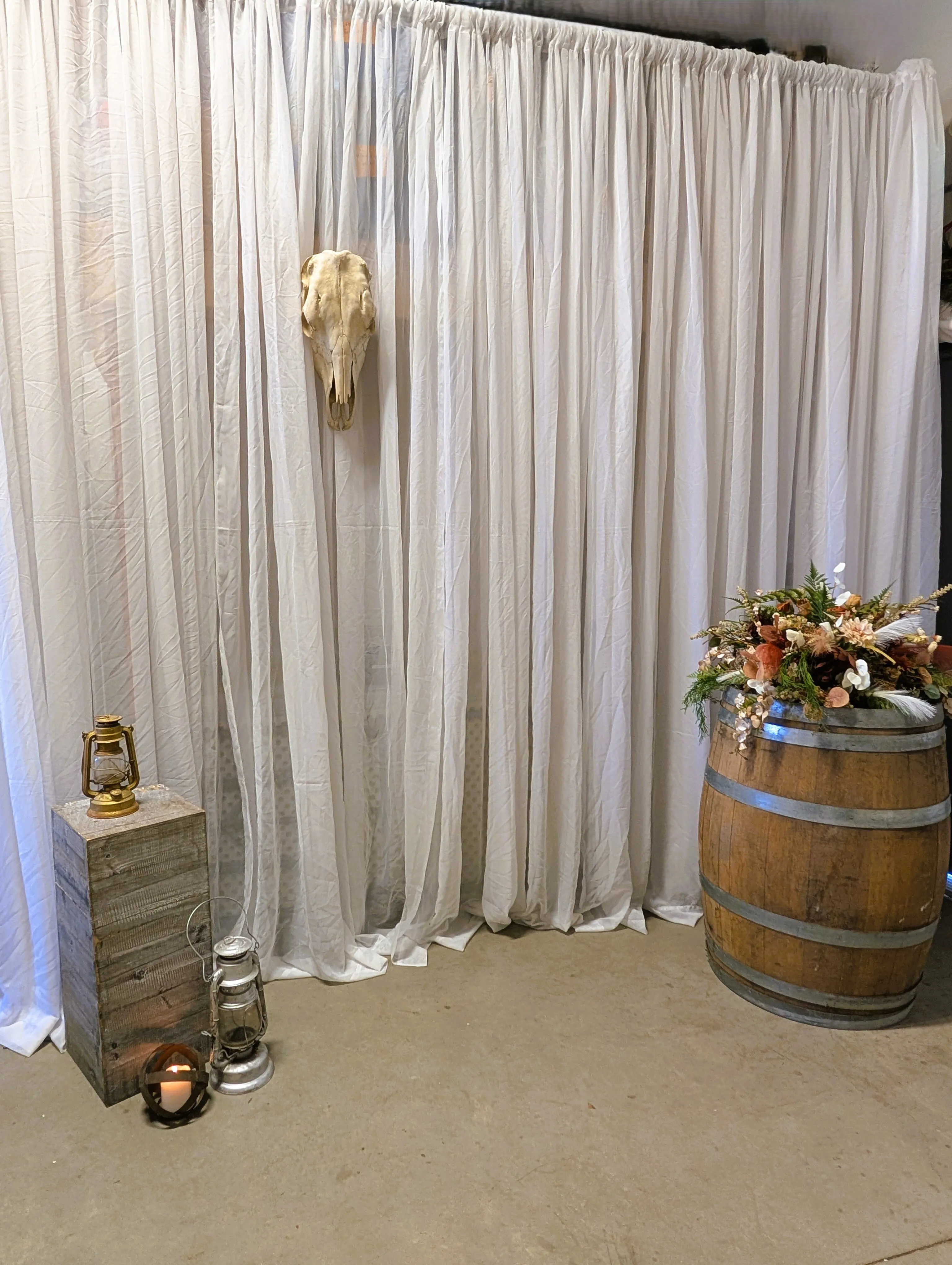 Prairie Rustic Collection: Photo Backdrop
