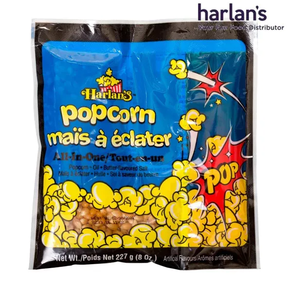 8ox Popcorn Package