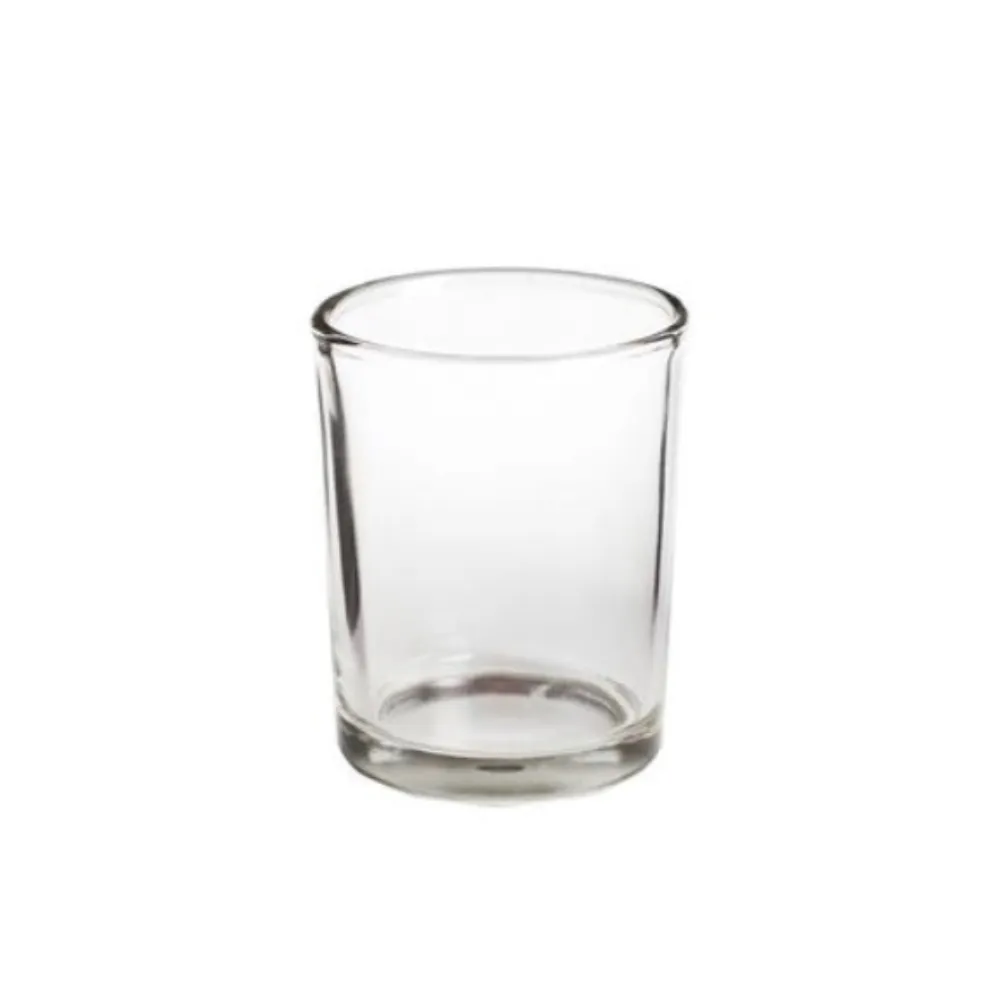 Votive Candle Holder - Clear Glass
