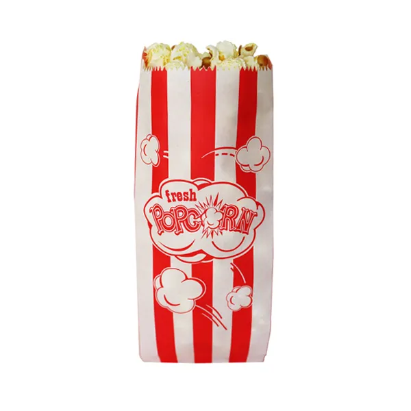 Paper Popcorn Serving Bags