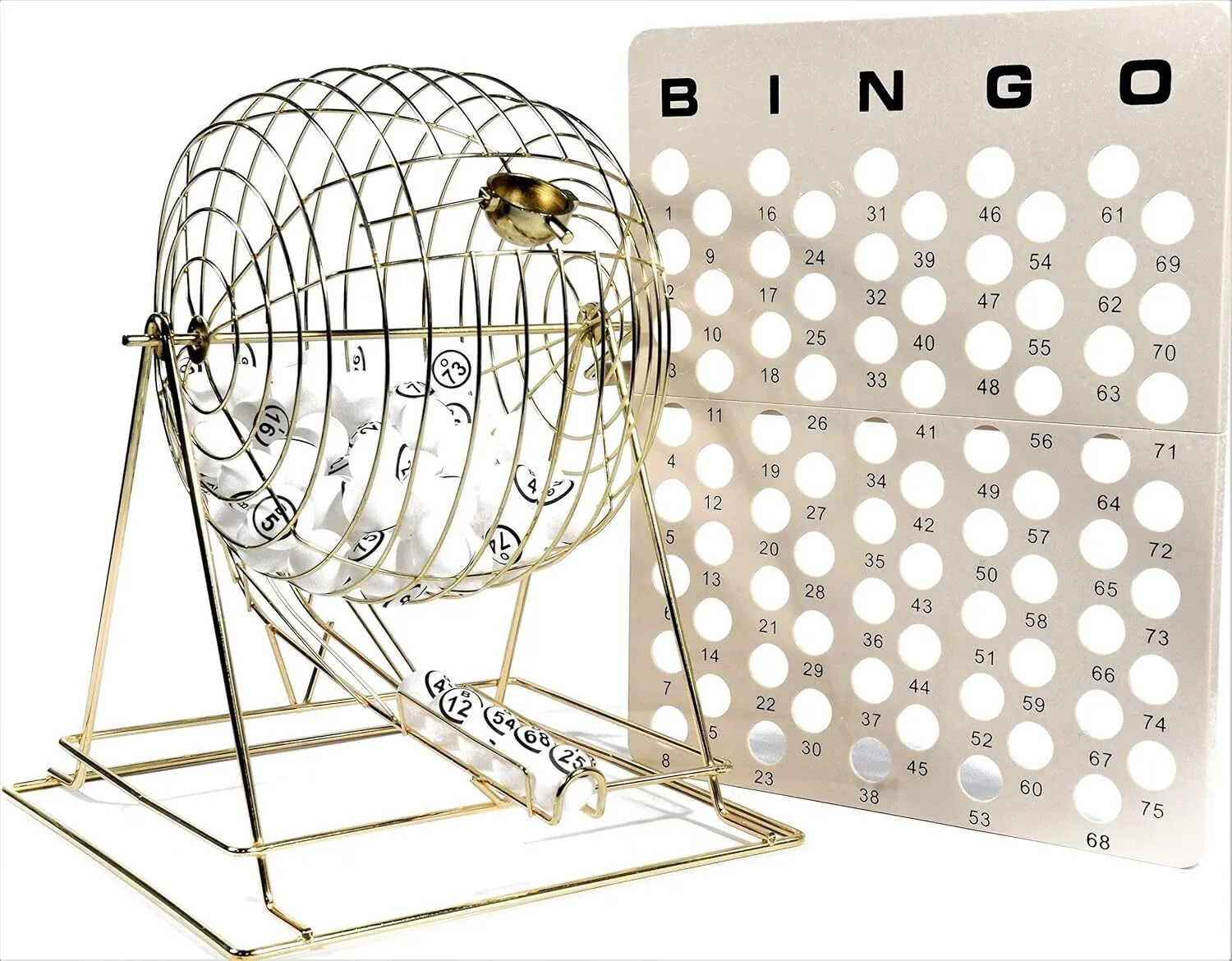 Jumbo Bingo Cage Set