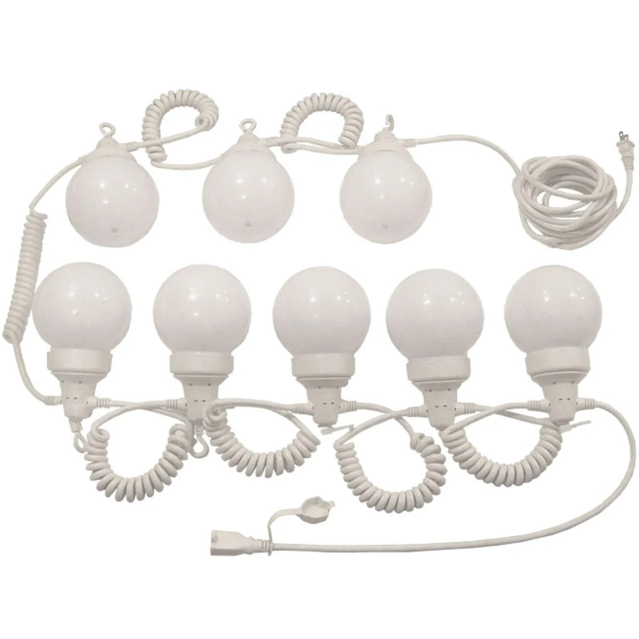 White Globe Strands