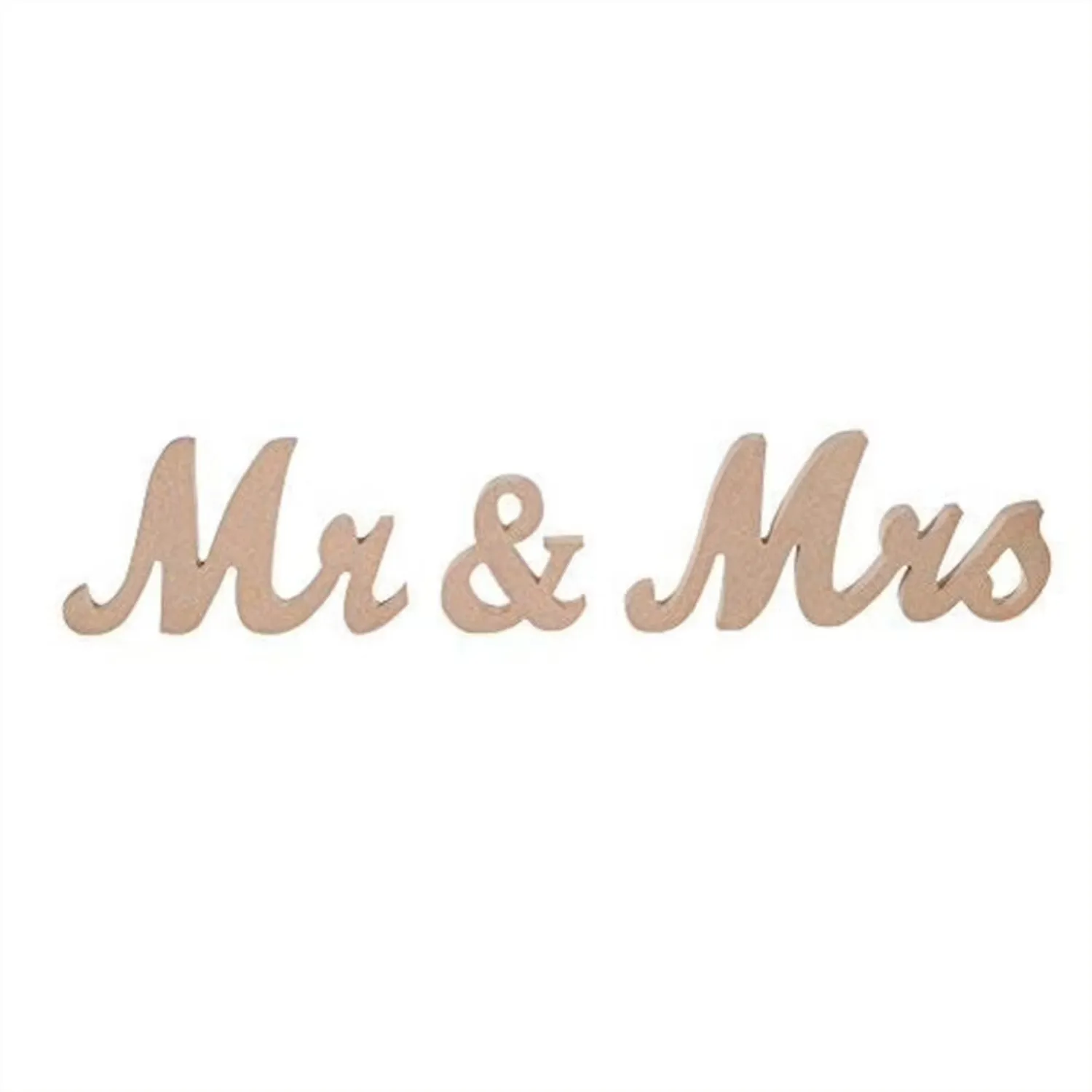 MR & MRS Sign