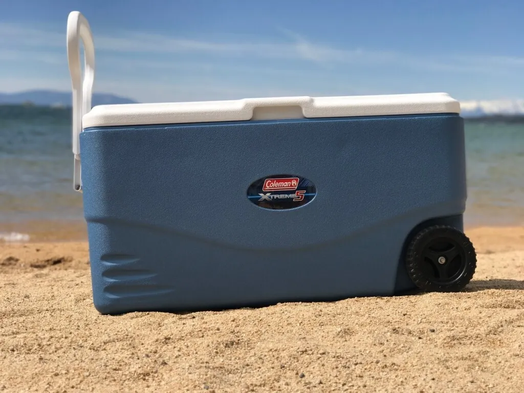 Food Cooler with Wheels