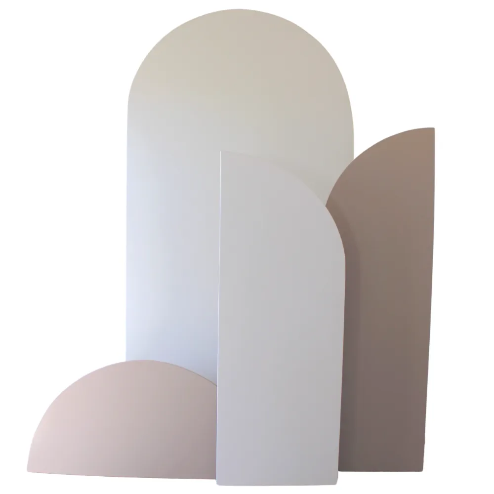 Wooden Arched Backdrop Set