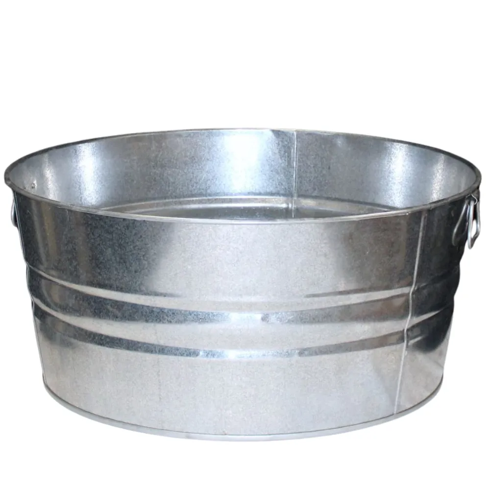 Galvanized Ice Tub