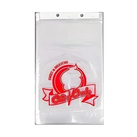 Plastic Cotton Candy Serving Bags