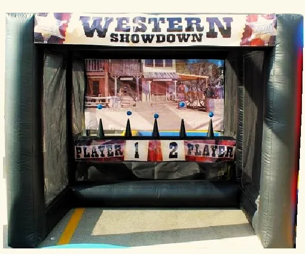 Western Showdown, Shooting Gallery - Inflatable Game