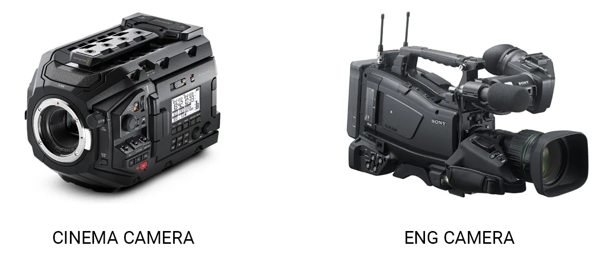 ENG Style Broadcast Camera Bundle (Body+Lense+Peripherals+ Fiber Transmission)