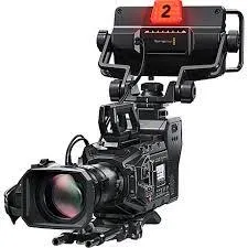 Blackmagic Design URSA Broadcast G2 Camera Kit with Fujinon 2/3" Mount LA16x8BRM-XB1A Lens