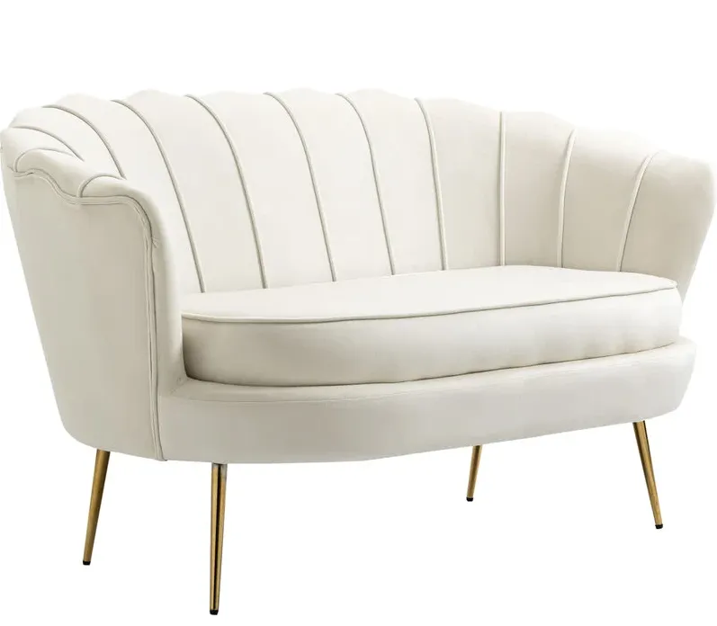 Canapé 2 places coquillage