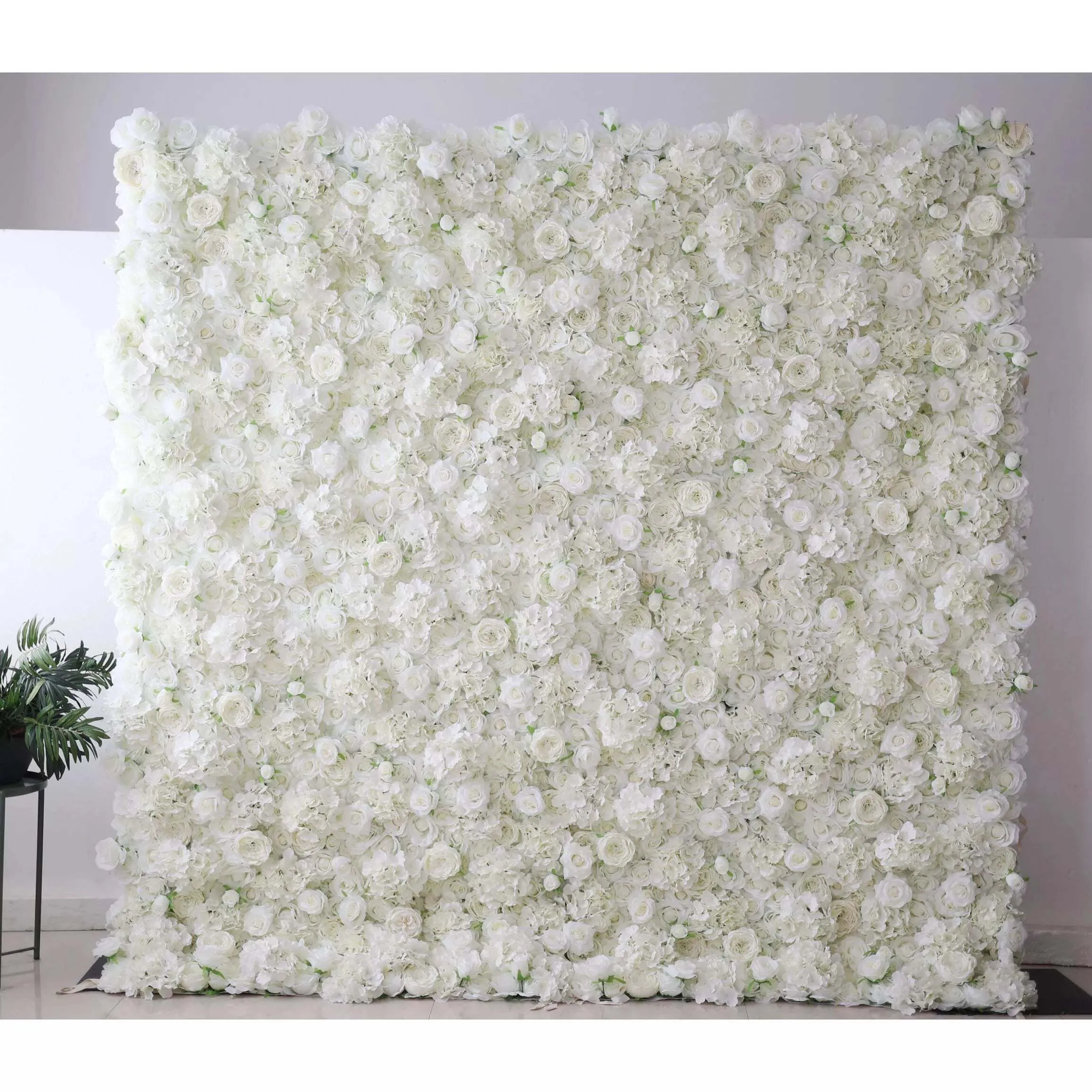 Location Mur de Fleurs Artificielles avec Structure - MF100B