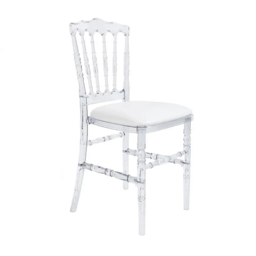 Chaise Napoleon en Cristal