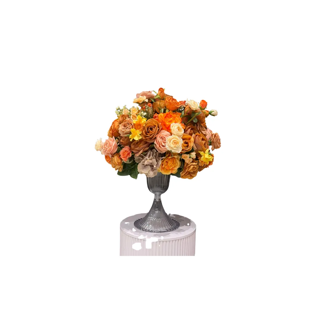 Boule de fleurs terracotta – Ø40 CM