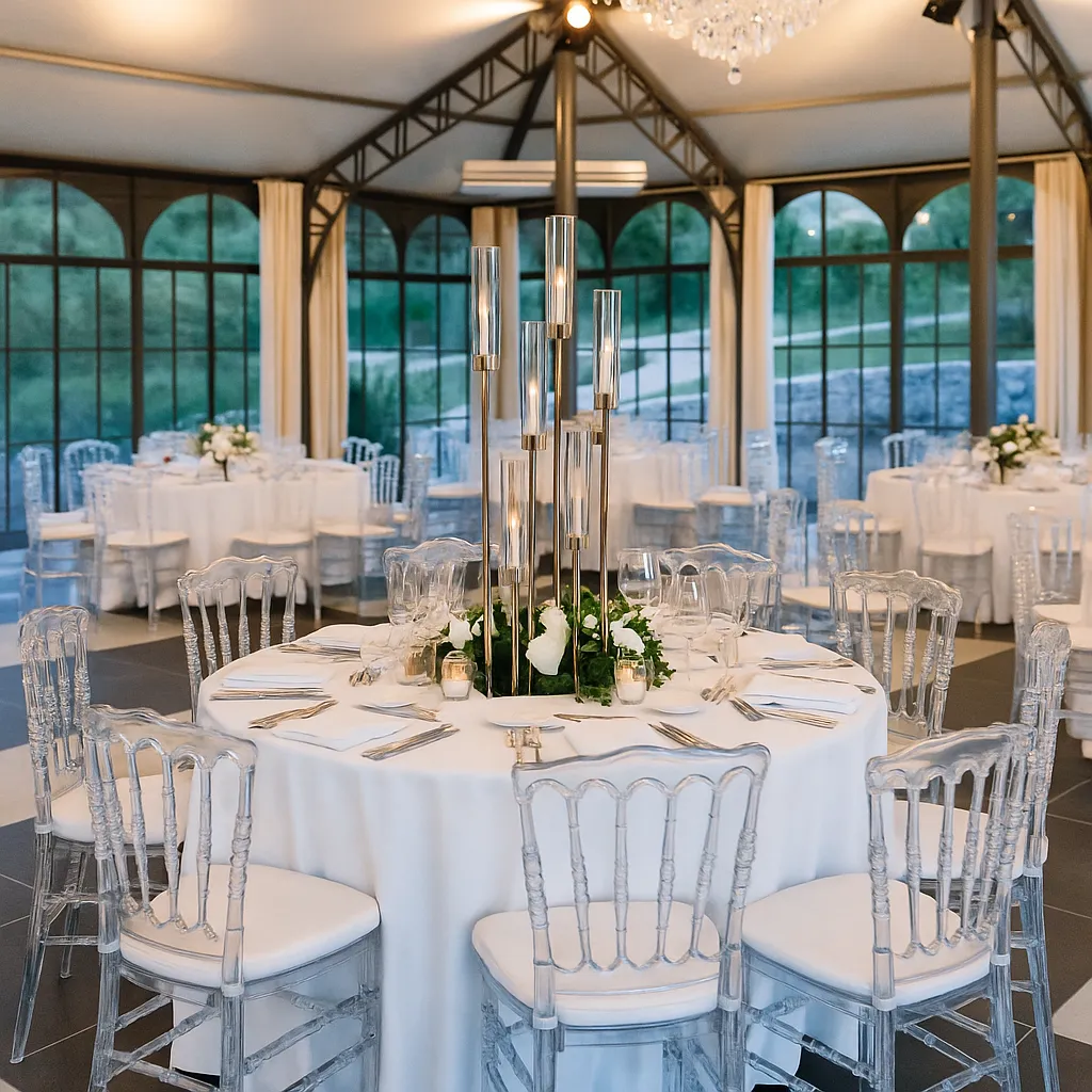 Pack 150 invités ( Avec tables Rondes ).