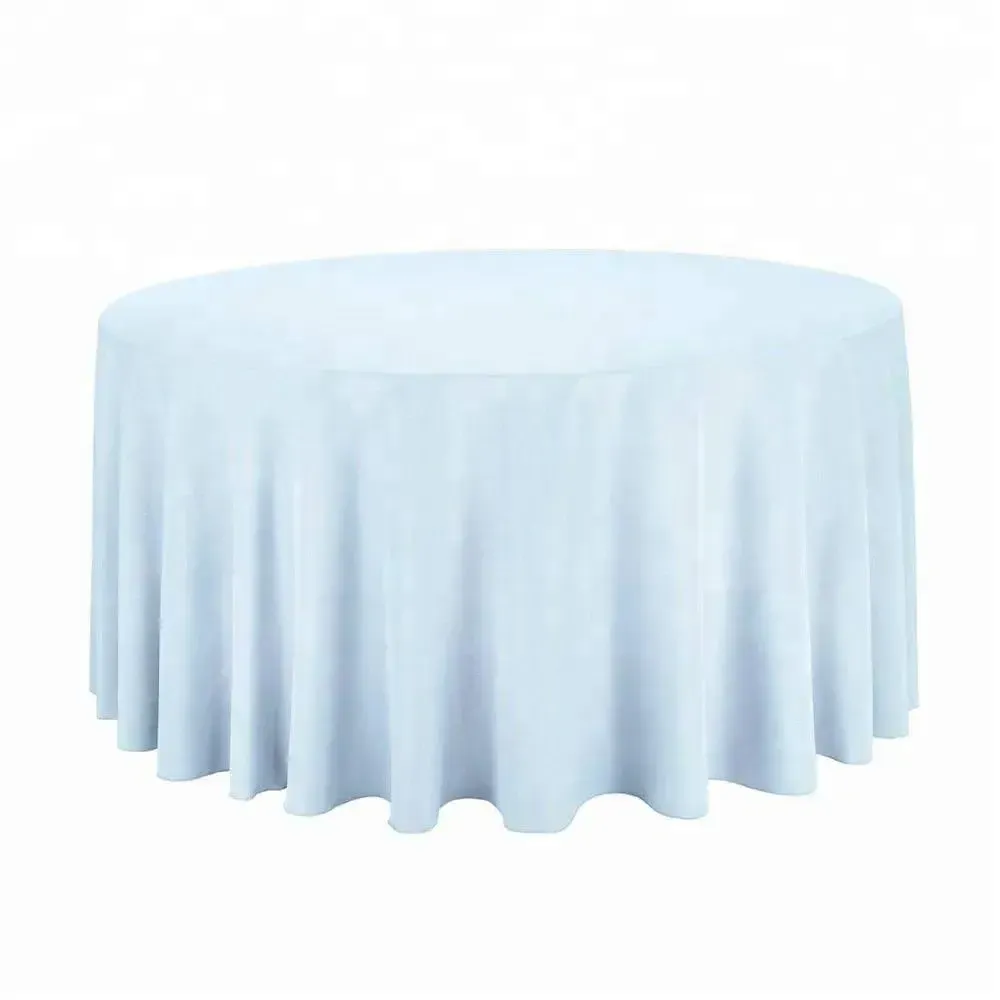 Nappe ronde Ø290CM Bleu Clair