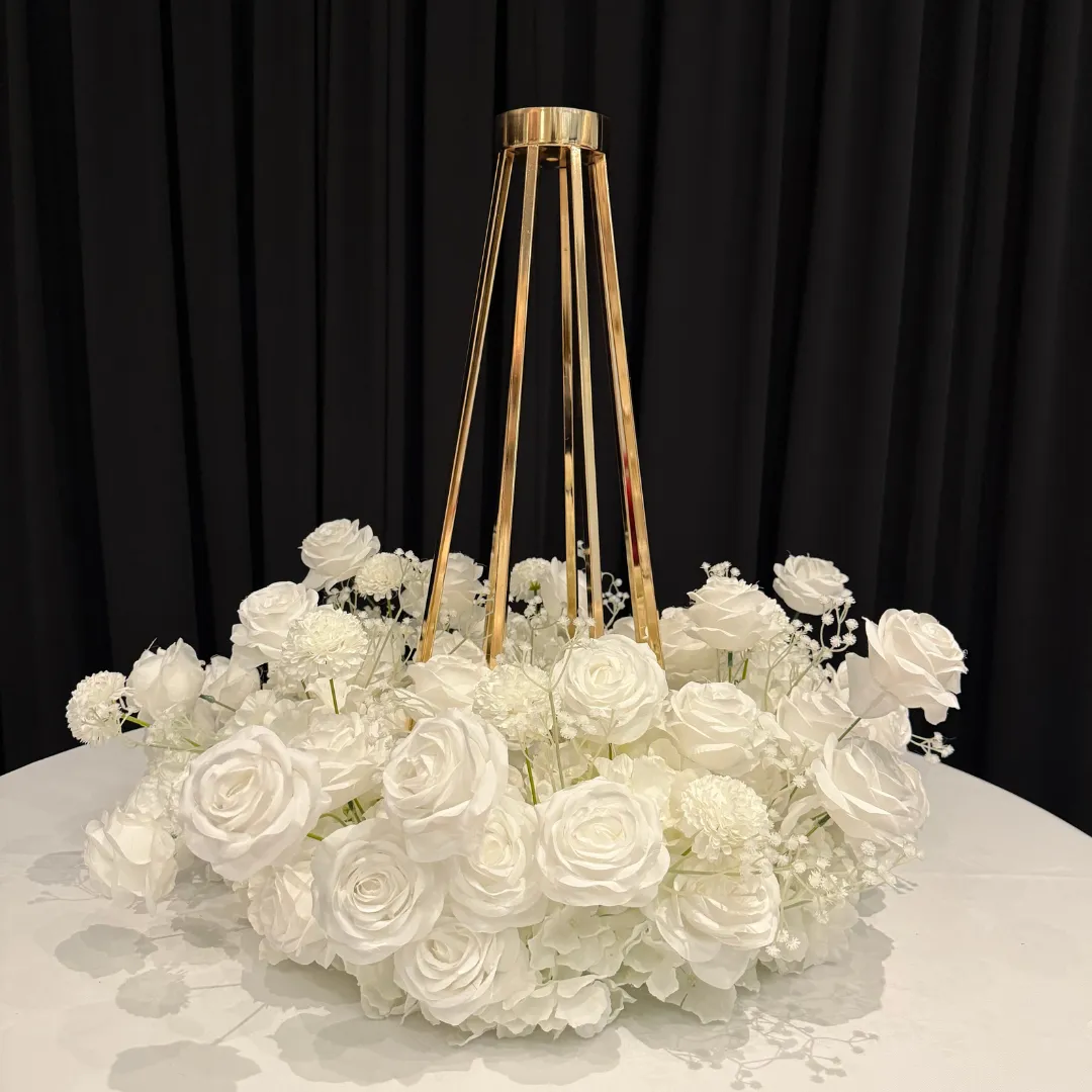 Couronne de Fleurs Blanche