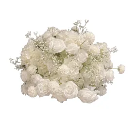 Boule de fleurs blanche – Ø60 CM