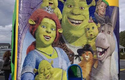 Jeu gonflable Shrek (Combo)