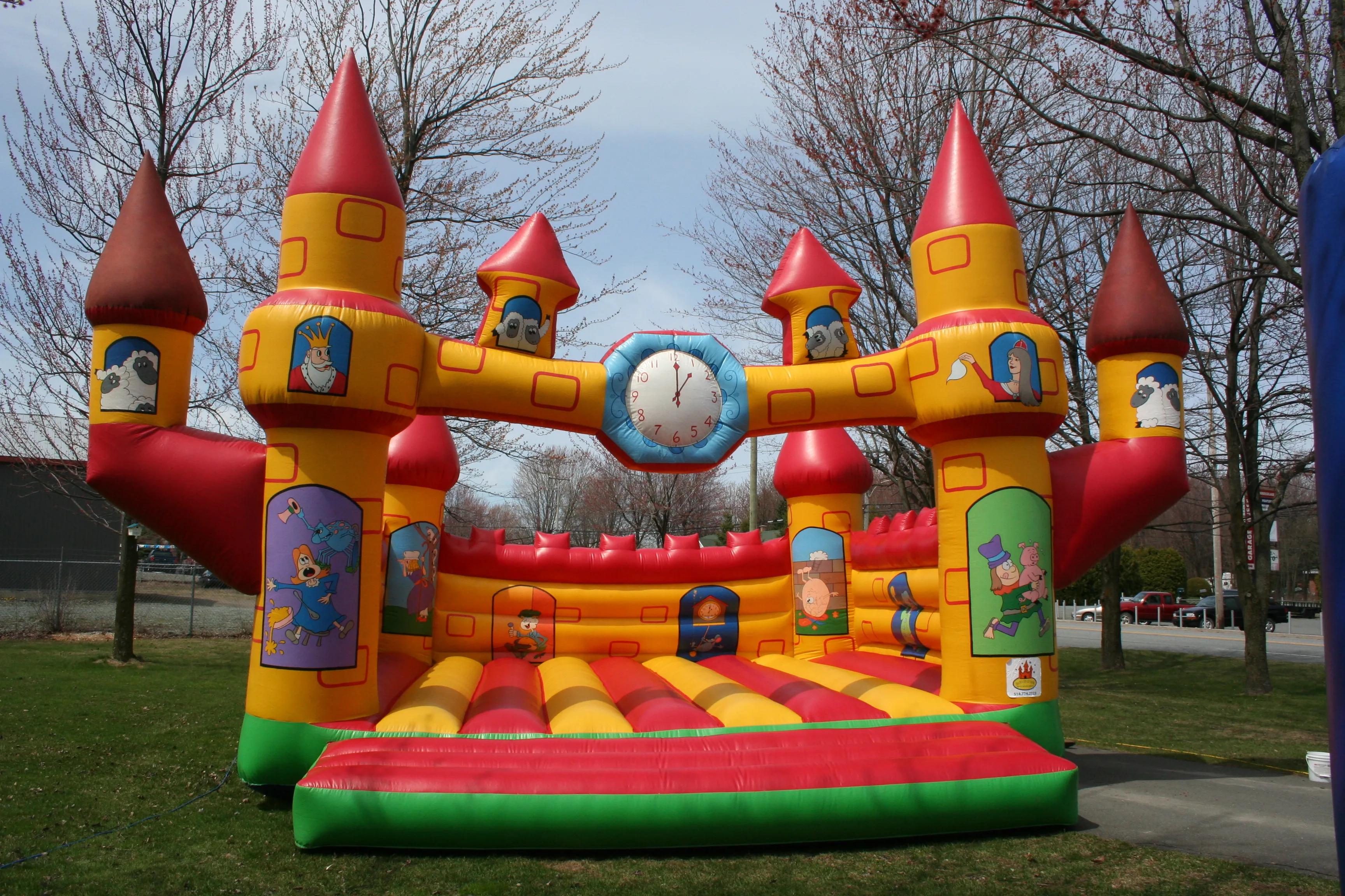  Sautoir gonflable Château