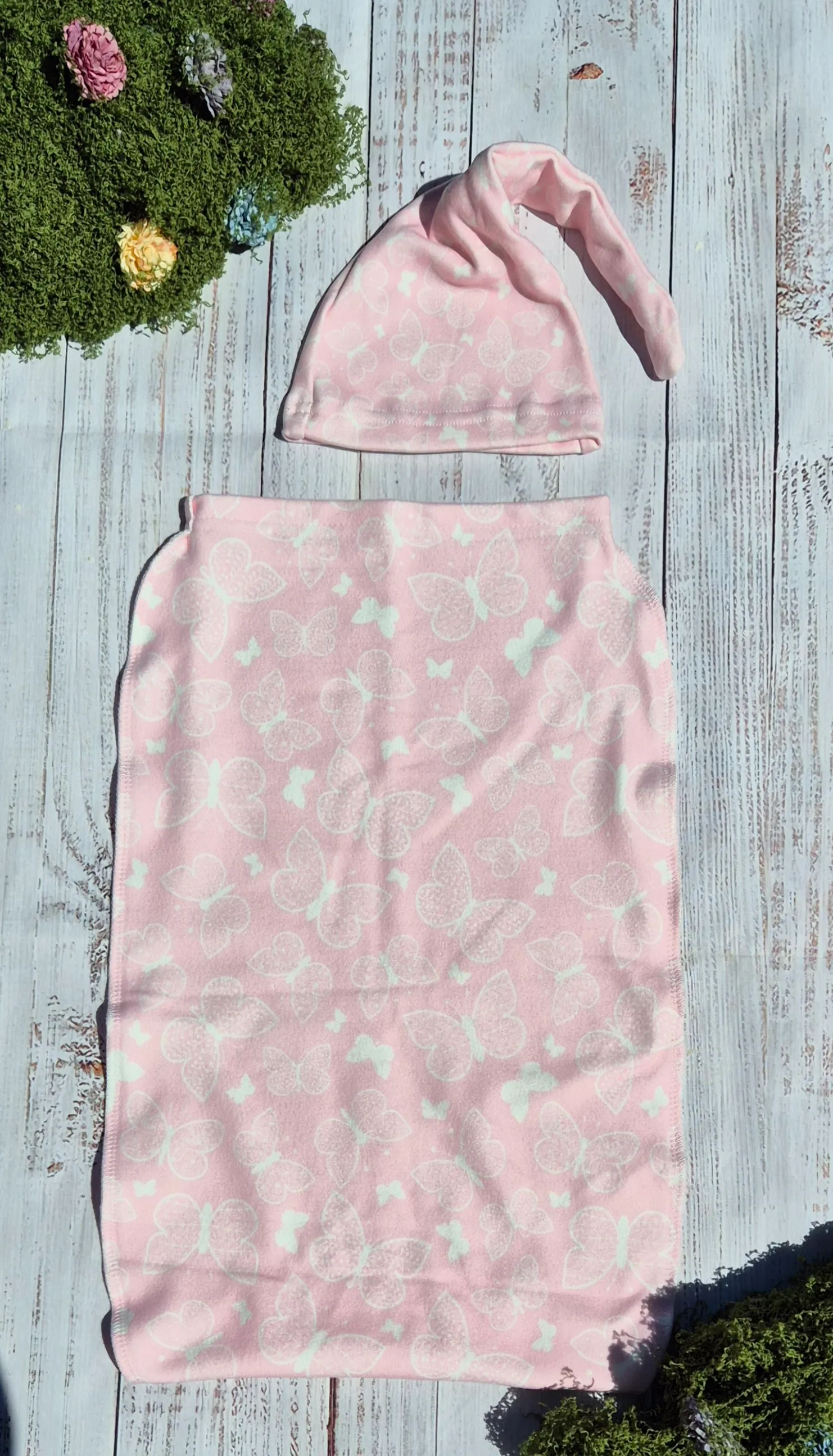 Body Bag - Pink Butterfly