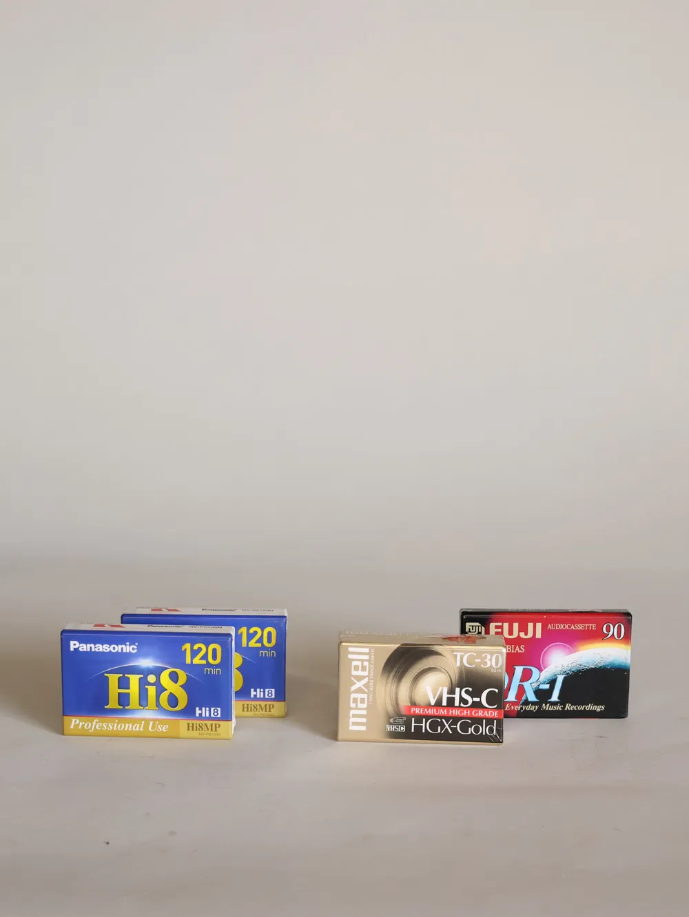 Assorted old videotapes