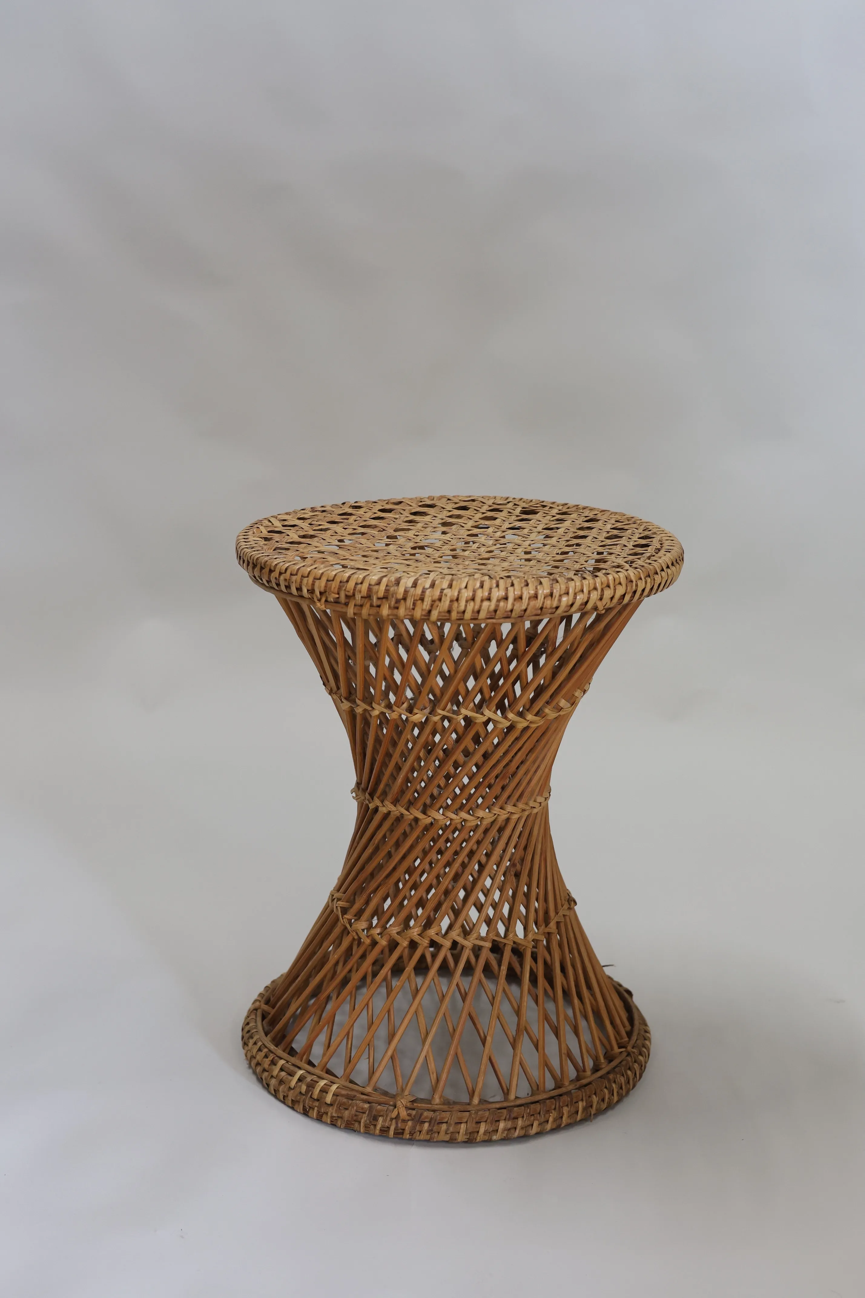 Clara Rattan round side table