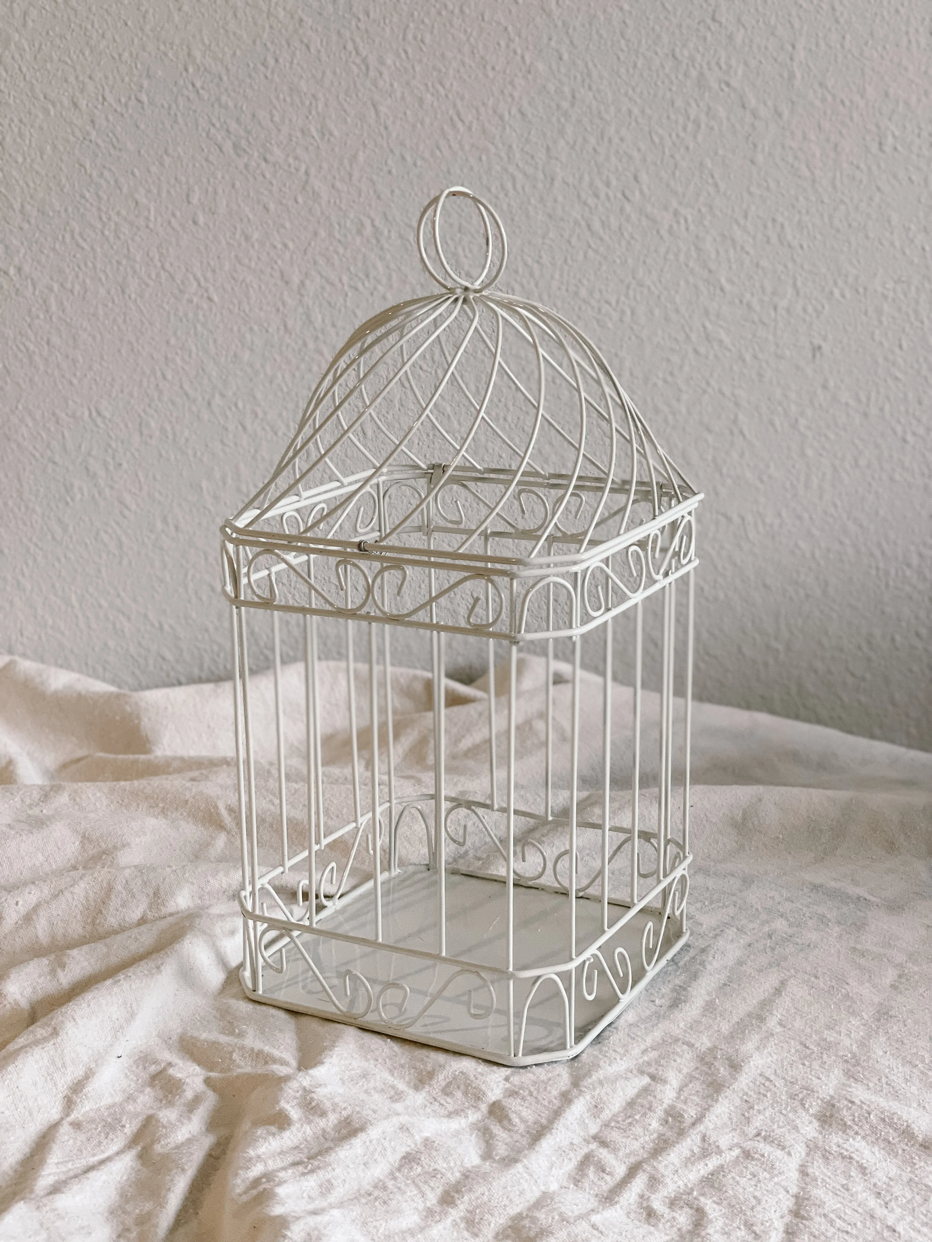 White birdcage