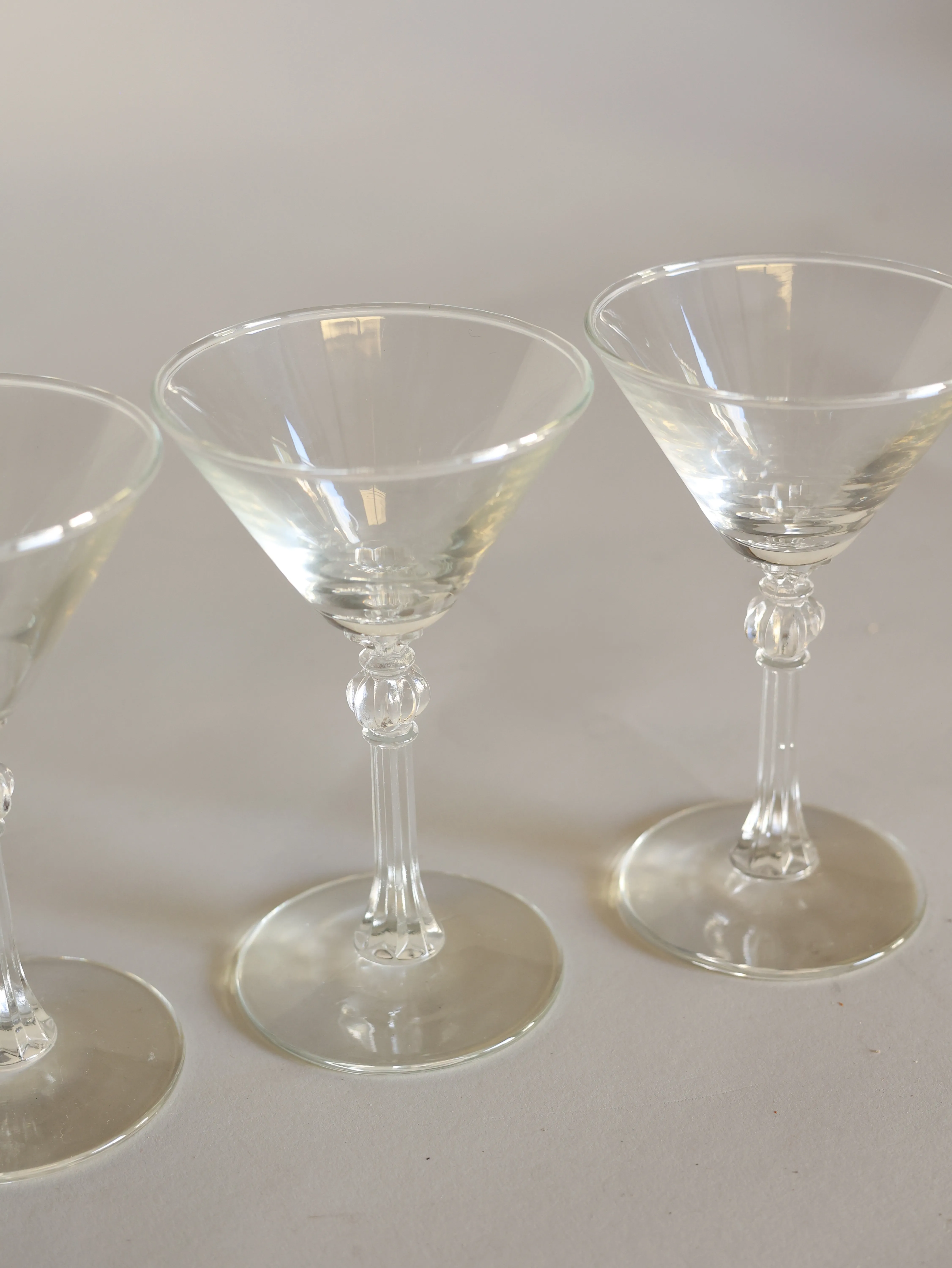 Giselle Martini glasses set of 3