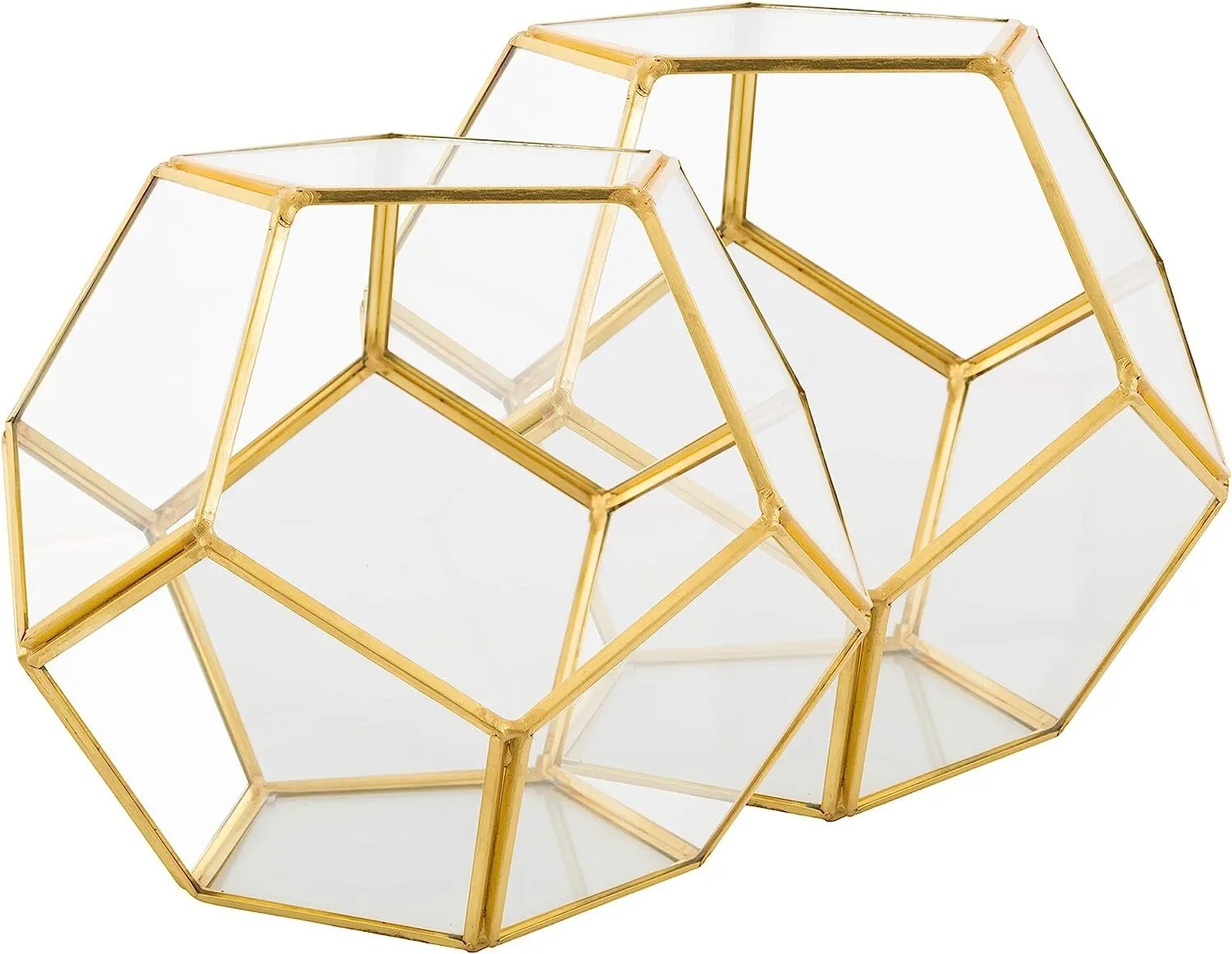 Geometric candleholder