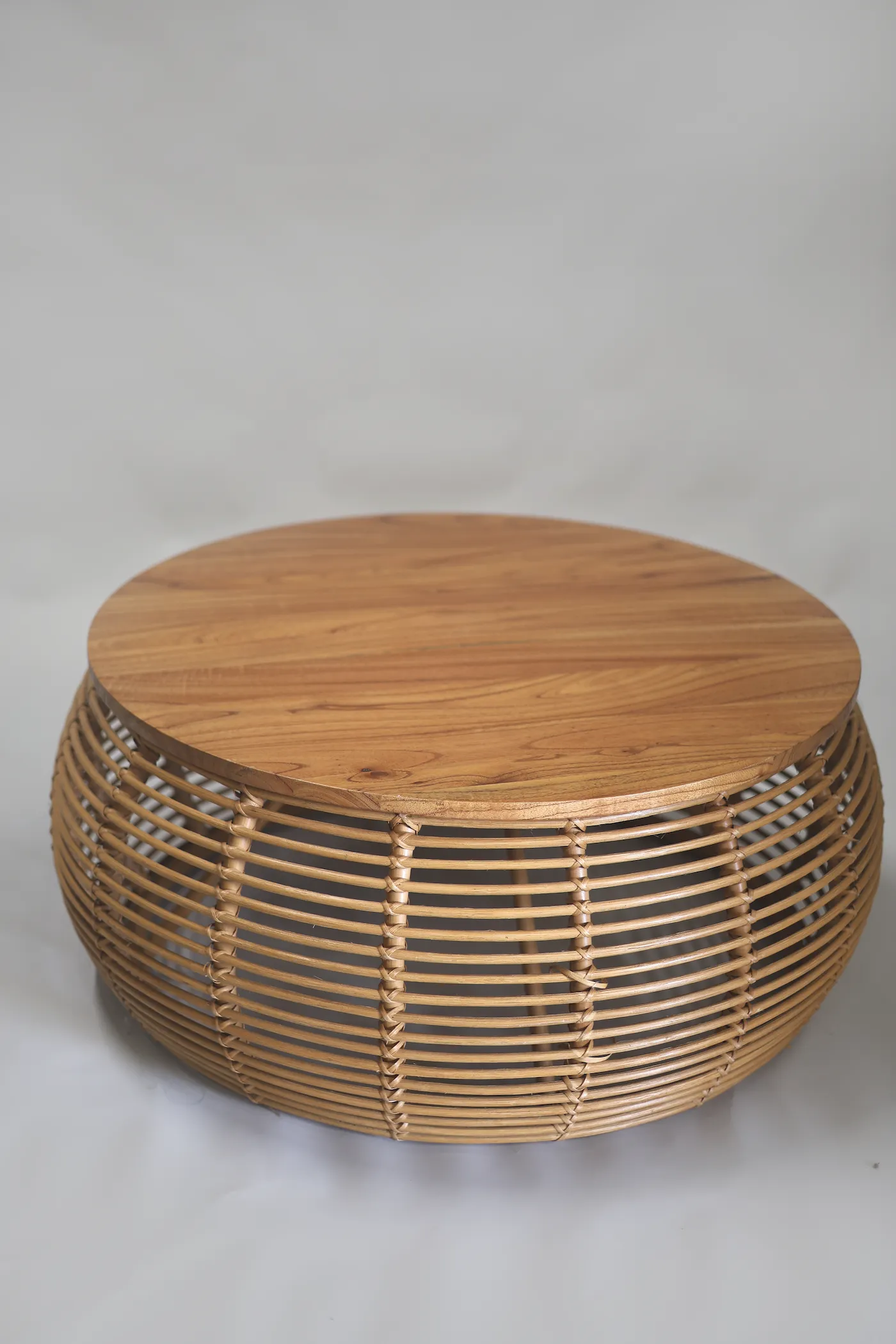 Rattan Round Coffee Table