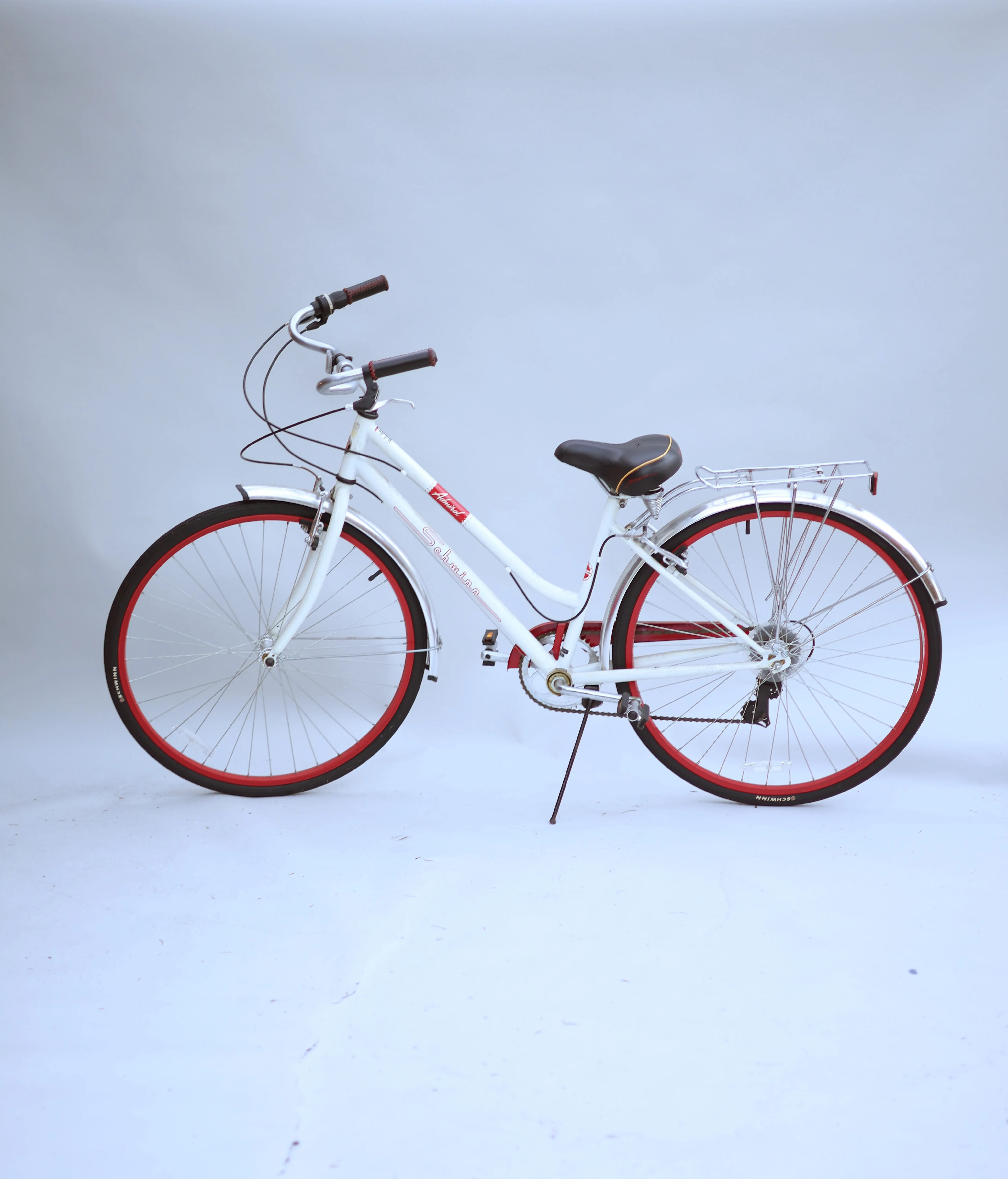 Schwinn Admiral Red & White Bike