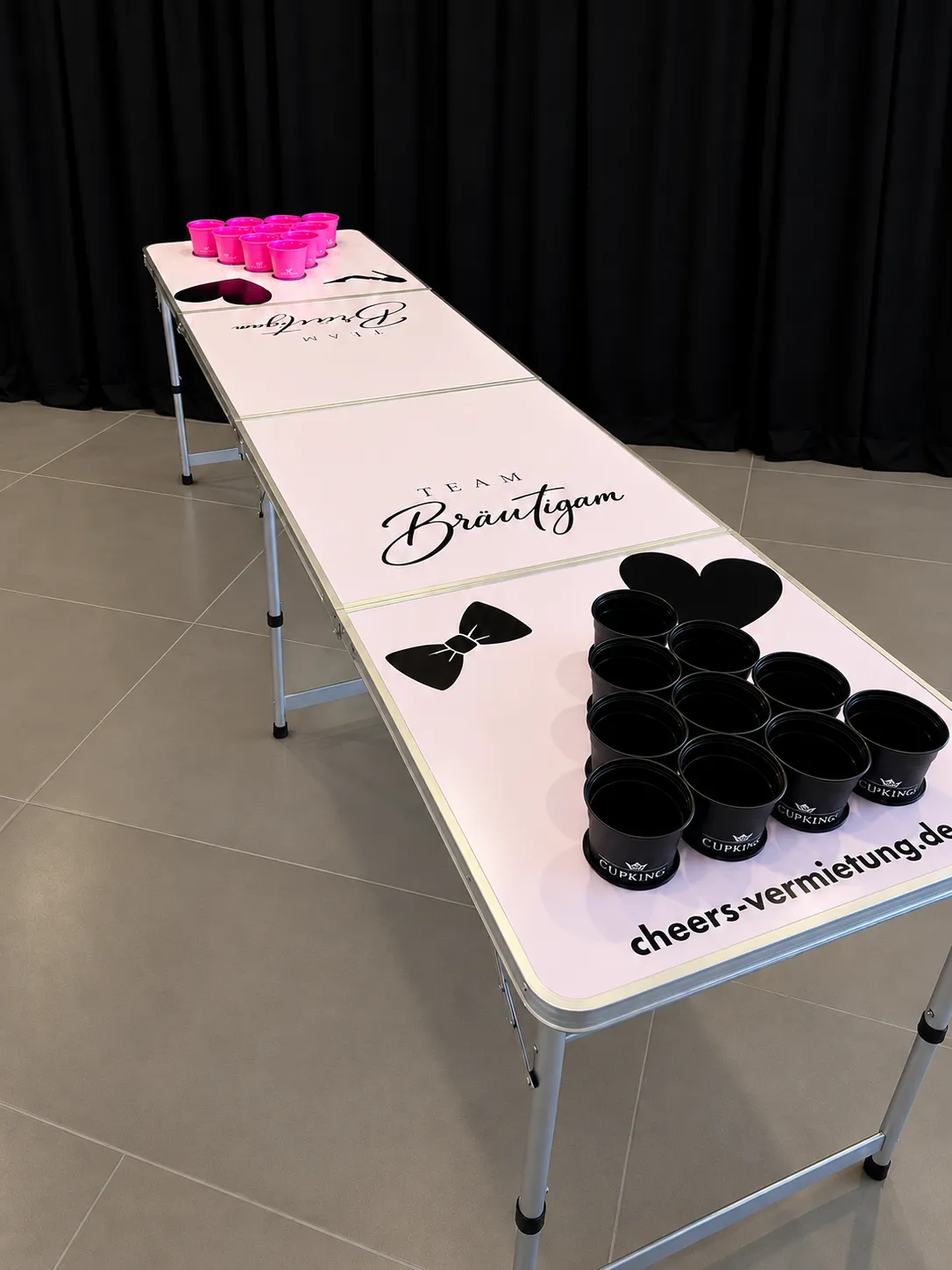 Beerpong-Tisch "Love Shot"
