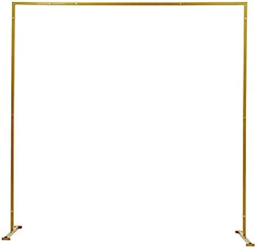 Golden backdrop stand